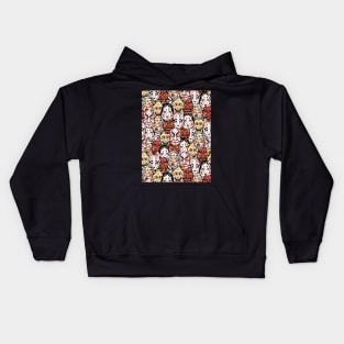 Masks of Japan Kids Hoodie